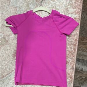 Lululemon Athletica Pink Short Sleeve Tee